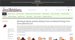 Desktop Screenshot of gems2behold.com